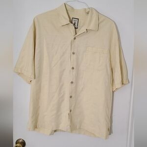 Jamaica Jaxx Yellow Button Down Shirt XXL (See Notes)